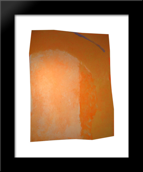 Reflection Of Absence 20x24 Black Modern Wood Framed Art Print Poster by Ruben, Richards