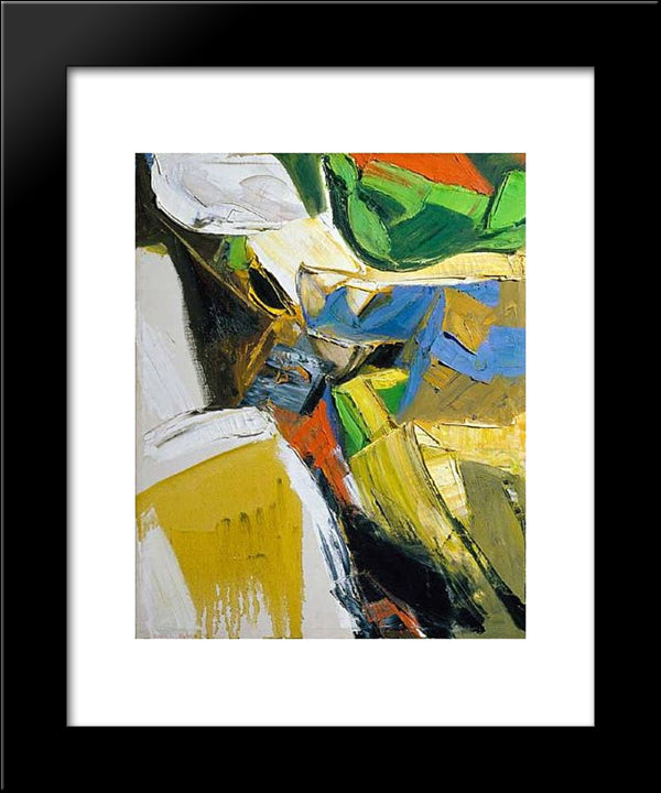 Summer #3 20x24 Black Modern Wood Framed Art Print Poster by Ruben, Richards