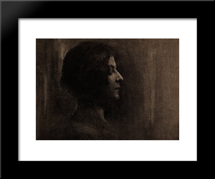 Severity 20x24 Black Modern Wood Framed Art Print Poster by Demachy, Robert