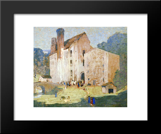 Valley Mills 20x24 Black Modern Wood Framed Art Print Poster by Spencer, Robert