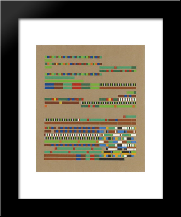 Arthur Honegger Pastorale D''Ete 20x24 Black Modern Wood Framed Art Print Poster by Strubin, Robert