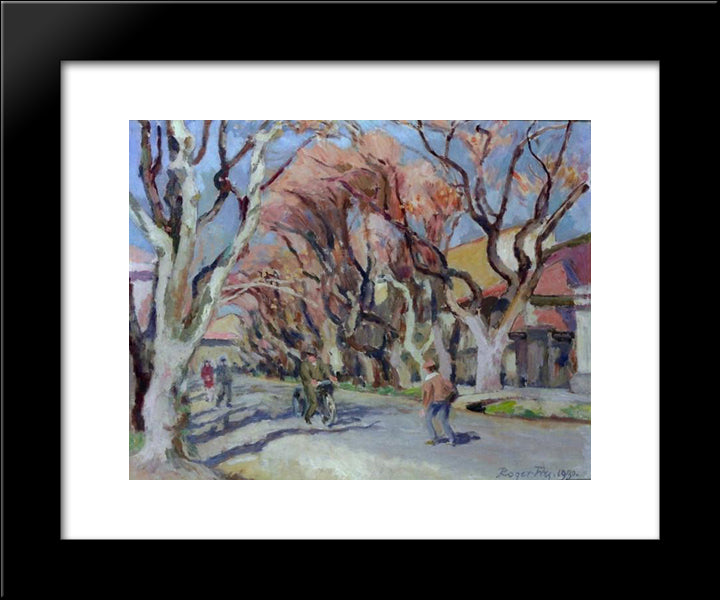 Carpentras, Provence 20x24 Black Modern Wood Framed Art Print Poster by Fry, Roger