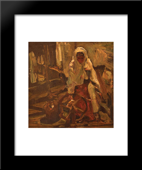 Reeler 20x24 Black Modern Wood Framed Art Print Poster by Schweitzer Cumpana, Rudolf