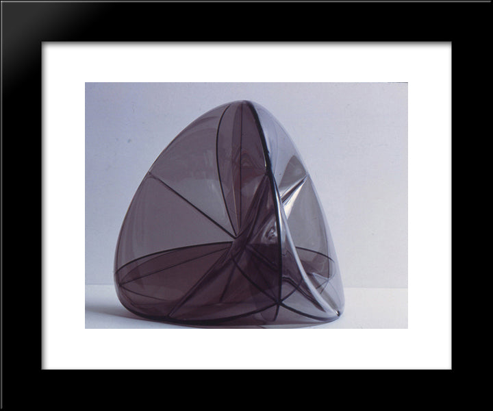 Steiner Surface 20x24 Black Modern Wood Framed Art Print Poster by Vollmer, Ruth