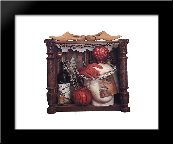 Strange And Ridiculous Life Of The Father 20x24 Black Modern Wood Framed Art Print Poster by Parajanov, Sergei