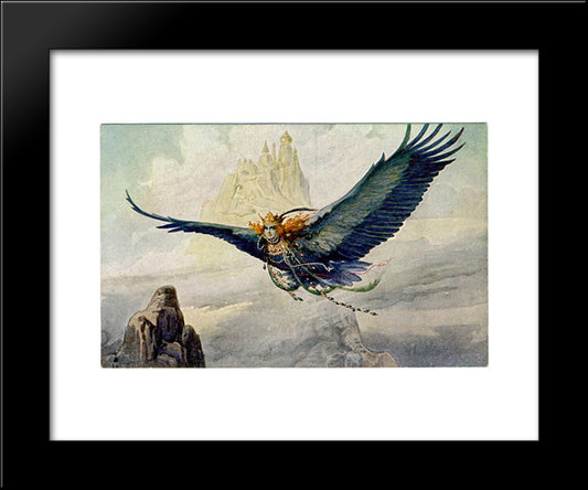 Fantasy 20x24 Black Modern Wood Framed Art Print Poster by Solomko, Sergey