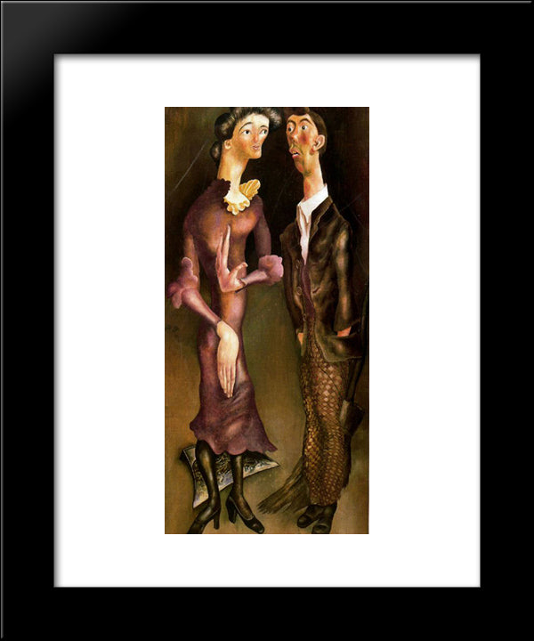 Beatitude 20x24 Black Modern Wood Framed Art Print Poster by Spencer, Stanley