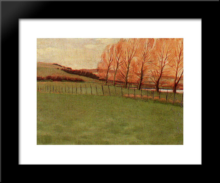 Cockmarsh 20x24 Black Modern Wood Framed Art Print Poster by Spencer, Stanley