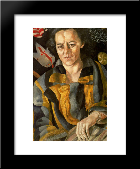 The Psychiatrist 20x24 Black Modern Wood Framed Art Print Poster by Spencer, Stanley