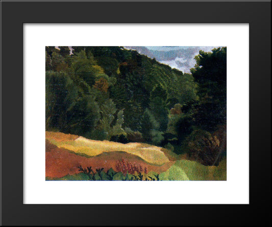 The Quarry Woods - Cookham 20x24 Black Modern Wood Framed Art Print Poster by Spencer, Stanley