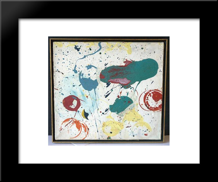 Untitled 20x24 Black Modern Wood Framed Art Print Poster by Yamamoto, Taro