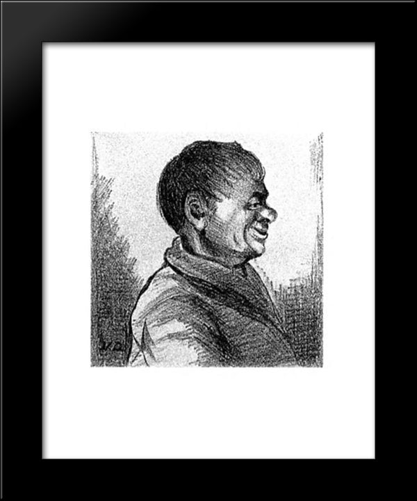 Farmer 20x24 Black Modern Wood Framed Art Print Poster by Doesburg, Theo van