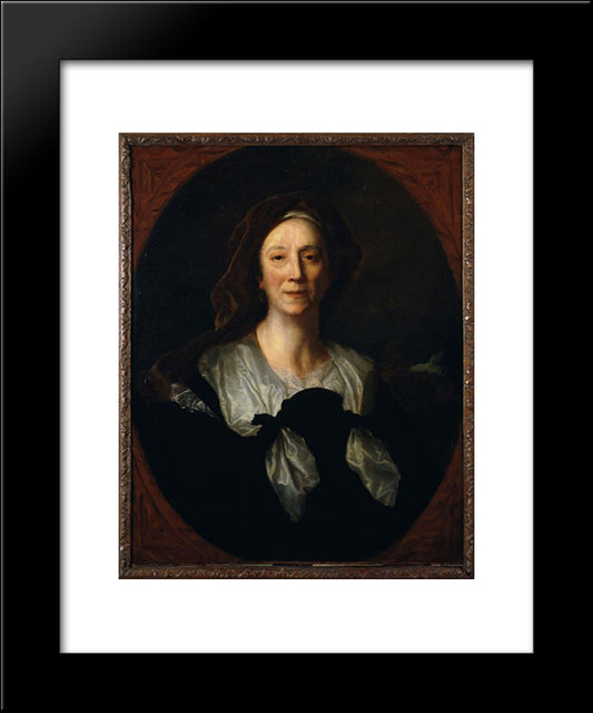 Maria Serre 20x24 Black Modern Wood Framed Art Print Poster by Gericault, Theodore