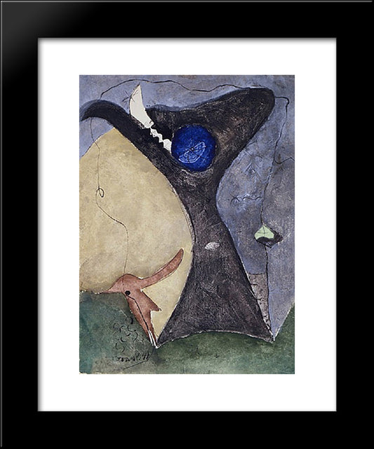 Cyclops 20x24 Black Modern Wood Framed Art Print Poster by Stamos, Theodoros