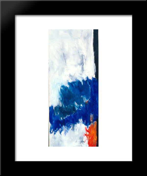Edge Of Day 20x24 Black Modern Wood Framed Art Print Poster by Stamos, Theodoros