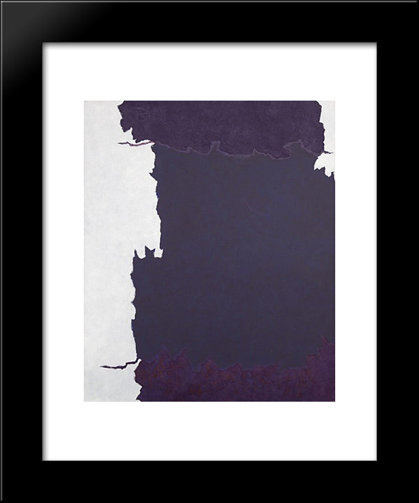 Infinity Field, Creten Series Rizitika #4 20x24 Black Modern Wood Framed Art Print Poster by Stamos, Theodoros