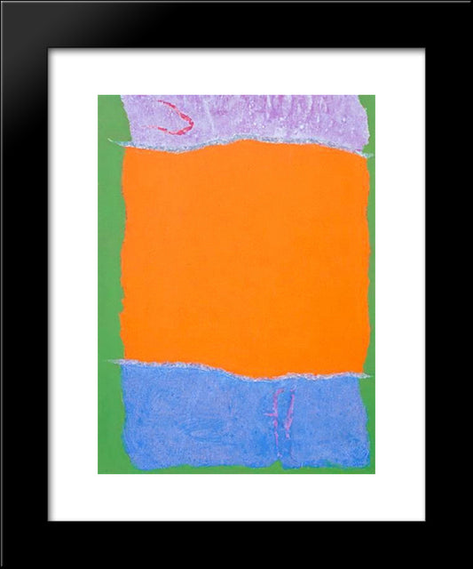 Infinity Field, Lefkada Series 20x24 Black Modern Wood Framed Art Print Poster by Stamos, Theodoros