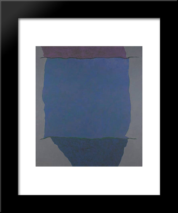 Infinity Field Lefkada Series 1979_ 20x24 Black Modern Wood Framed Art Print Poster by Stamos, Theodoros