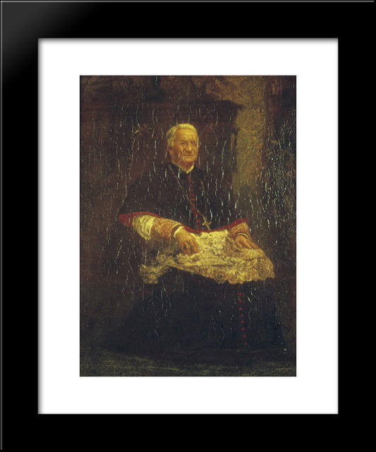 Archbishop James Frederick Wood 20x24 Black Modern Wood Framed Art Print Poster by Eakins, Thomas