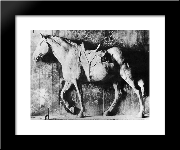 Clinker, G509 20x24 Black Modern Wood Framed Art Print Poster by Eakins, Thomas