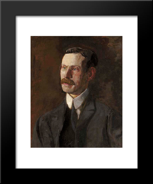 Ernest Lee Parker 20x24 Black Modern Wood Framed Art Print Poster by Eakins, Thomas