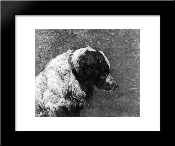 Grouse 20x24 Black Modern Wood Framed Art Print Poster by Eakins, Thomas
