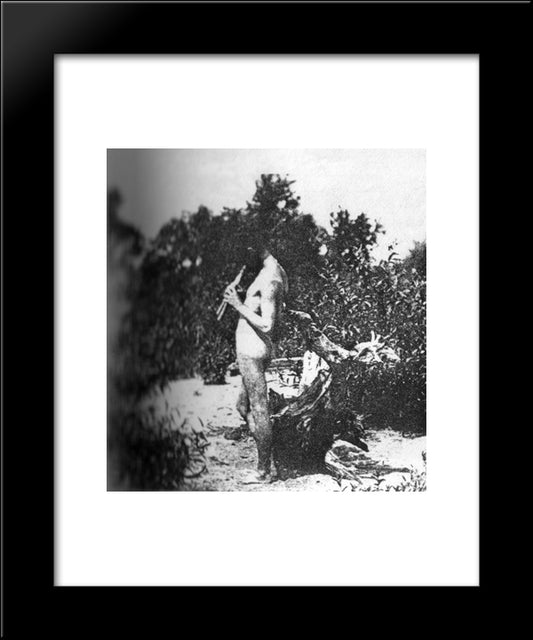 Photograph 20x24 Black Modern Wood Framed Art Print Poster by Eakins, Thomas