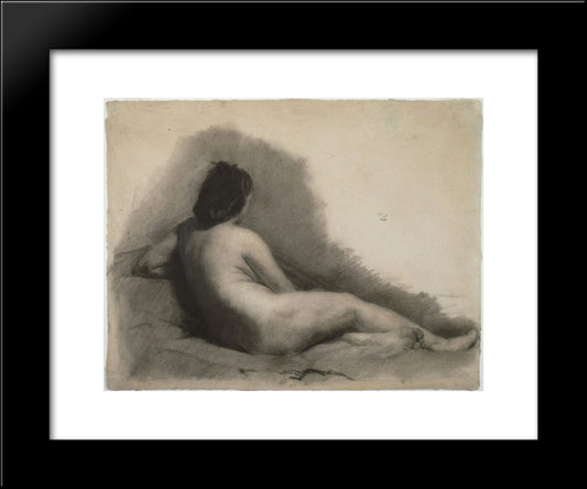 Portraits 20x24 Black Modern Wood Framed Art Print Poster by Eakins, Thomas