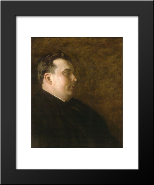 The Honorable John A. Thorton 20x24 Black Modern Wood Framed Art Print Poster by Eakins, Thomas