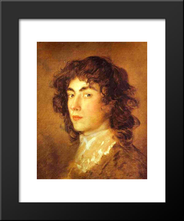 Dupont 20x24 Black Modern Wood Framed Art Print Poster by Gainsborough, Thomas