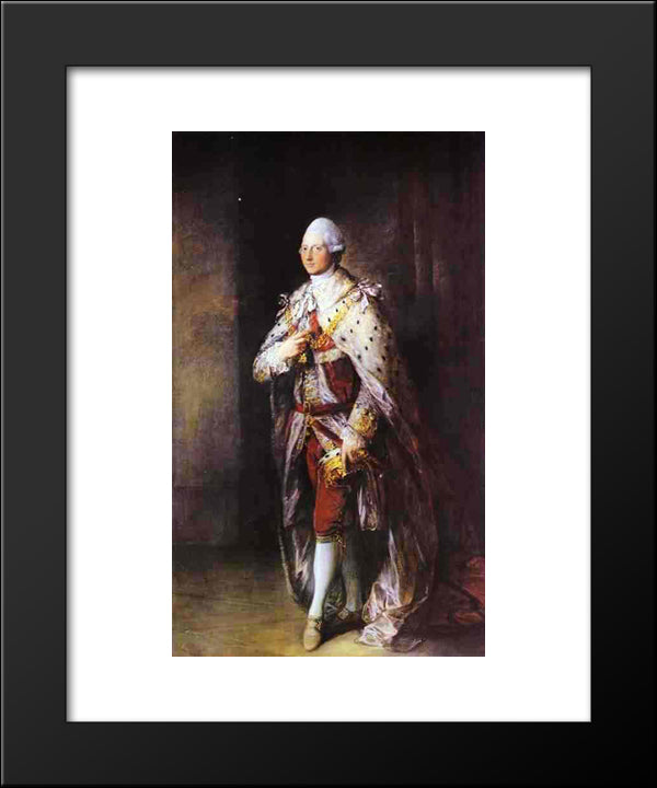 Henry Frederick, Duke Of Cumberland 20x24 Black Modern Wood Framed Art Print Poster by Gainsborough, Thomas