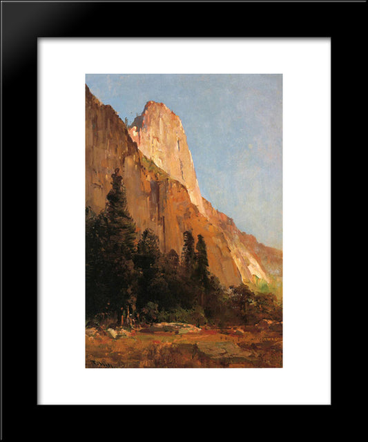 Sentinel Rock, Yosemite 20x24 Black Modern Wood Framed Art Print Poster by Hill, Thomas