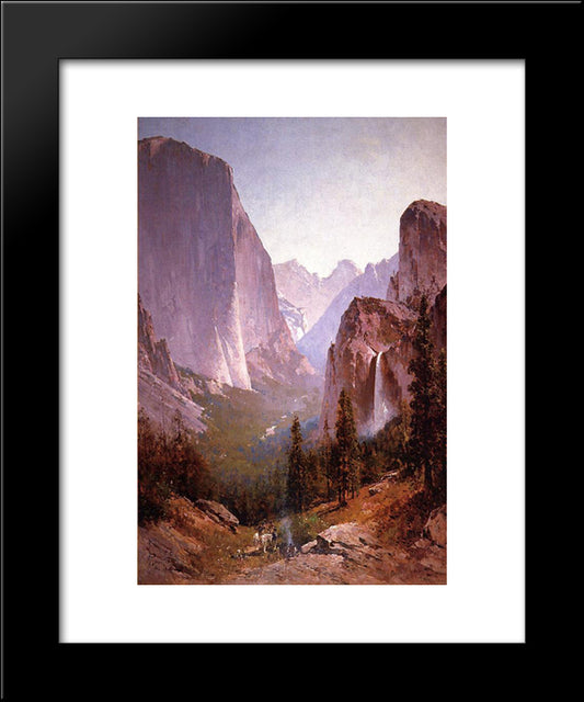 Yosemite 20x24 Black Modern Wood Framed Art Print Poster by Hill, Thomas