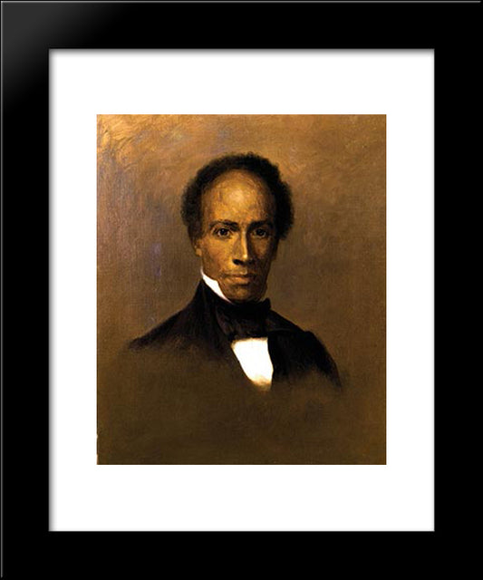 Edward James Roye 20x24 Black Modern Wood Framed Art Print Poster by Sully, Thomas