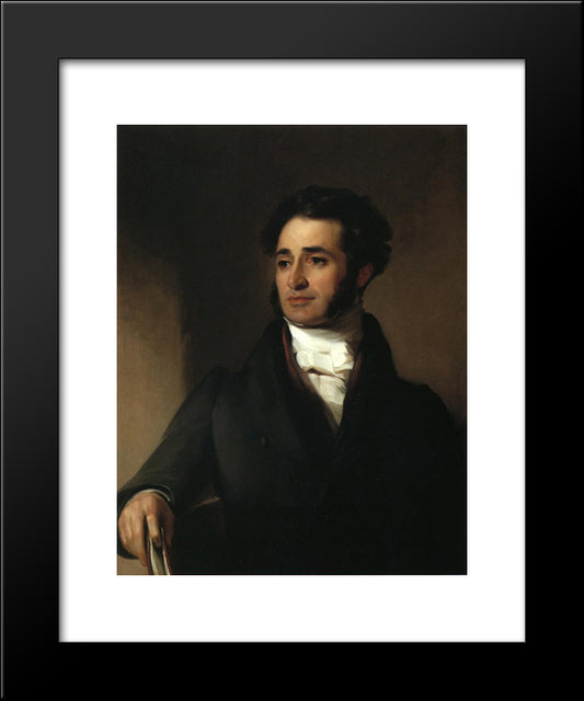 Jared Sparks 20x24 Black Modern Wood Framed Art Print Poster by Sully, Thomas