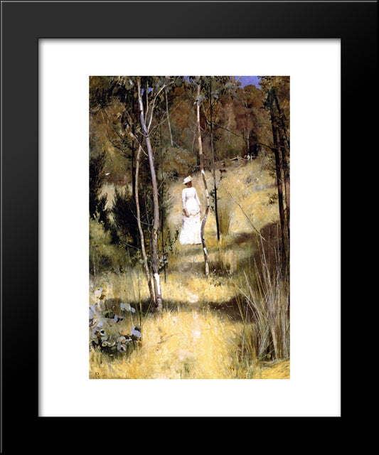 A Summer Morning Tiff 20x24 Black Modern Wood Framed Art Print Poster by Roberts, Tom