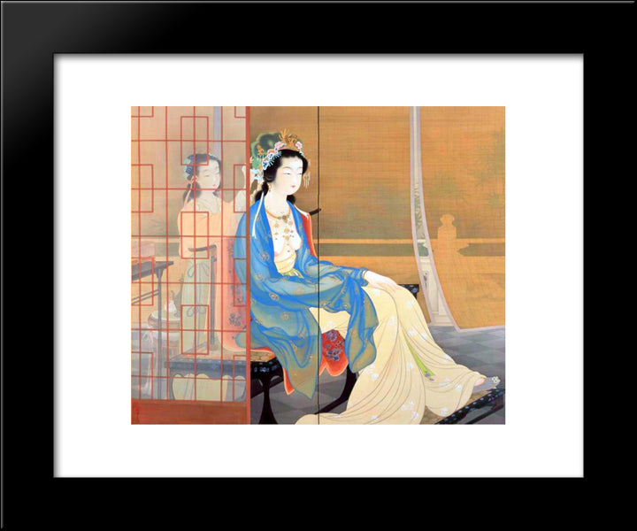 Yang Gui Fei 20x24 Black Modern Wood Framed Art Print Poster by Shoen, Uemura