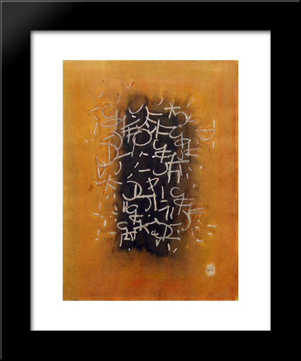9 20x24 Black Modern Wood Framed Art Print Poster by Wilke, Ulfert