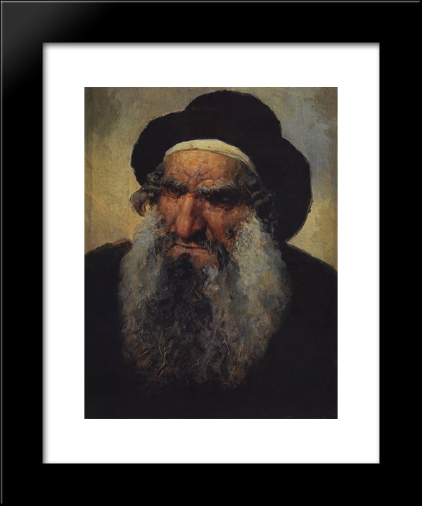 Tiberian Jew 20x24 Black Modern Wood Framed Art Print Poster by Polenov, Vasily