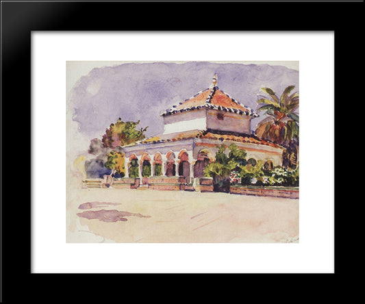 Alcazar Of Seville 20x24 Black Modern Wood Framed Art Print Poster by Surikov, Vasily