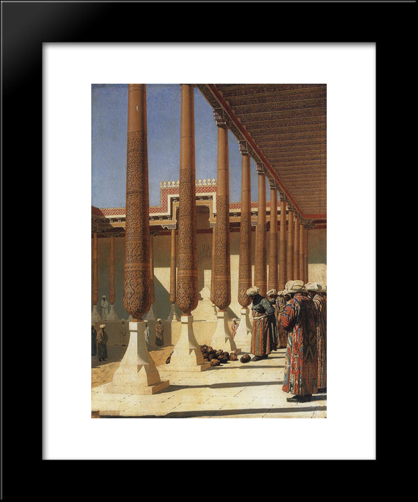 Present Trophies 20x24 Black Modern Wood Framed Art Print Poster by Vereshchagin, Vasily