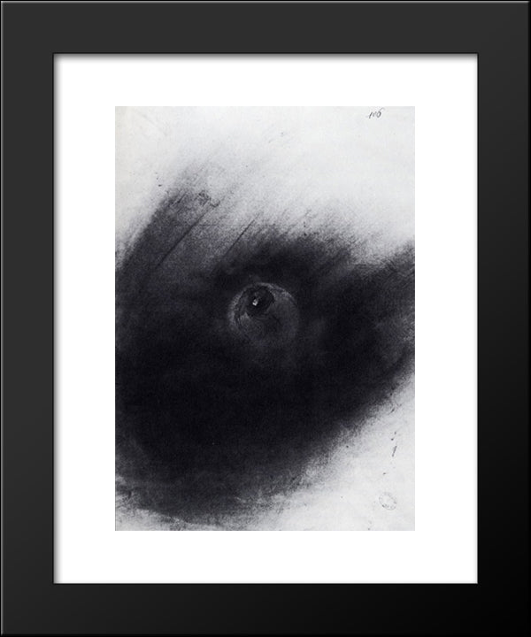 Planet 20x24 Black Modern Wood Framed Art Print Poster by Hugo, Victor