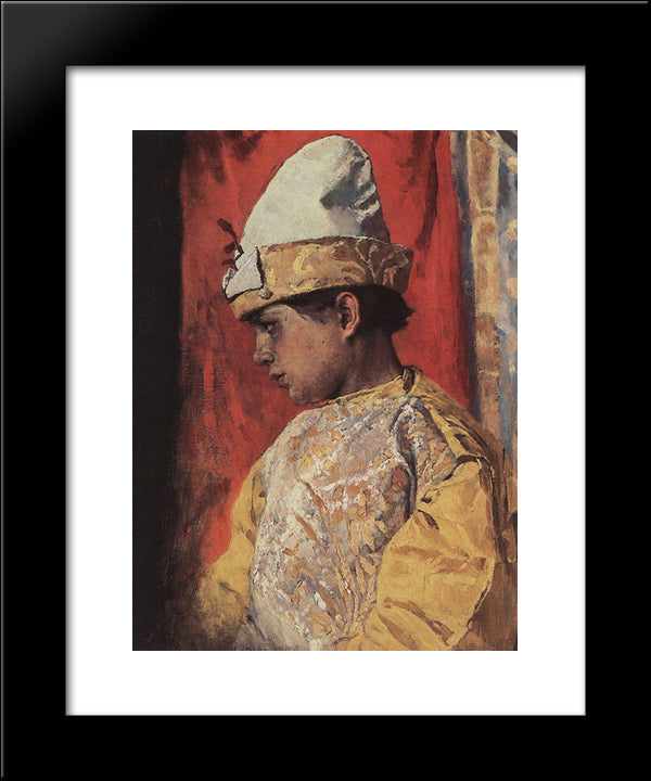 In A Suit Buffoon 20x24 Black Modern Wood Framed Art Print Poster by Vasnetsov, Viktor