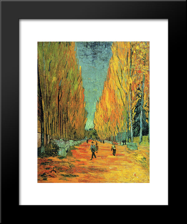 Alychamps 20x24 Black Modern Wood Framed Art Print Poster by Van Gogh, Vincent