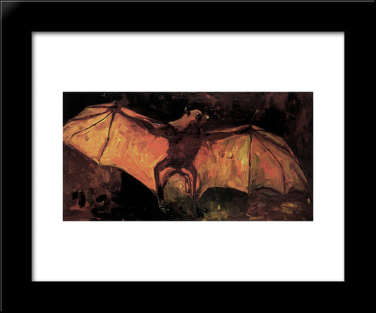 Flying Fox 20x24 Black Modern Wood Framed Art Print Poster by Van Gogh, Vincent