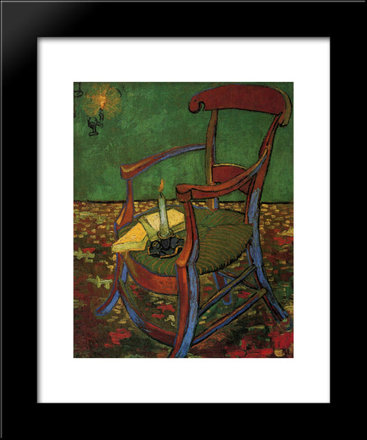 Paul Gauguin S Armchair 20x24 Black Modern Wood Framed Art Print Poster by Van Gogh, Vincent