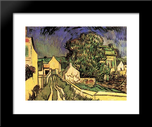 The House Of Pere Pilon 20x24 Black Modern Wood Framed Art Print Poster by Van Gogh, Vincent