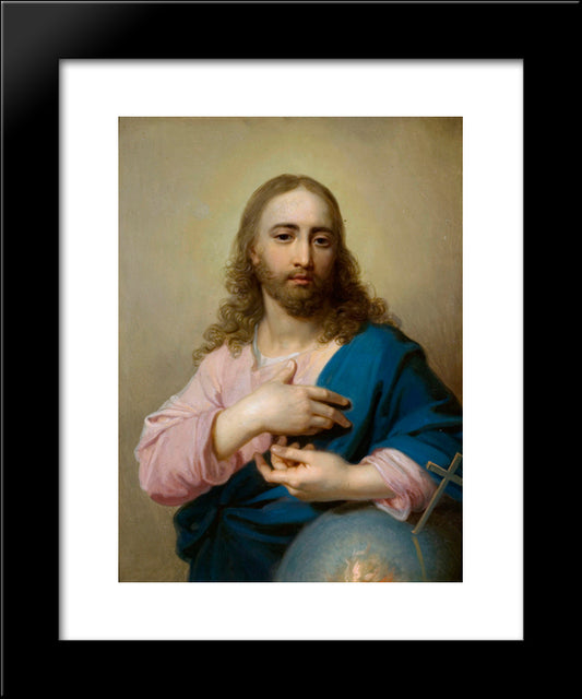 Jesus 20x24 Black Modern Wood Framed Art Print Poster by Borovikovsky, Vladimir