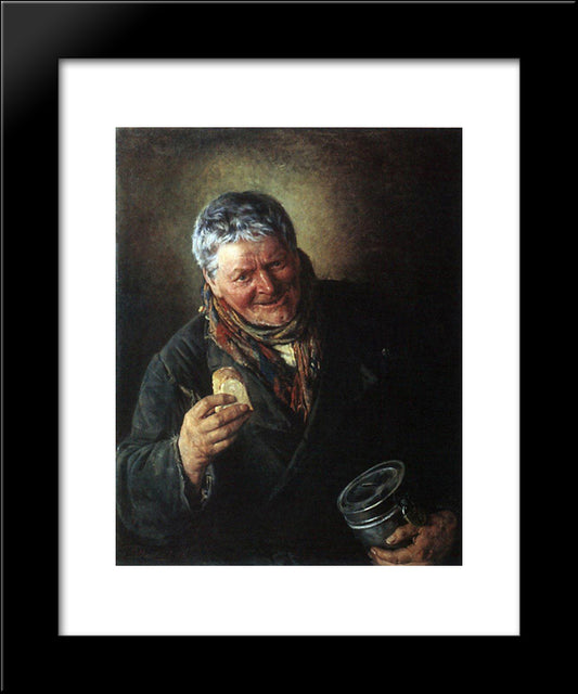 A Deacon 20x24 Black Modern Wood Framed Art Print Poster by Makovsky, Vladimir