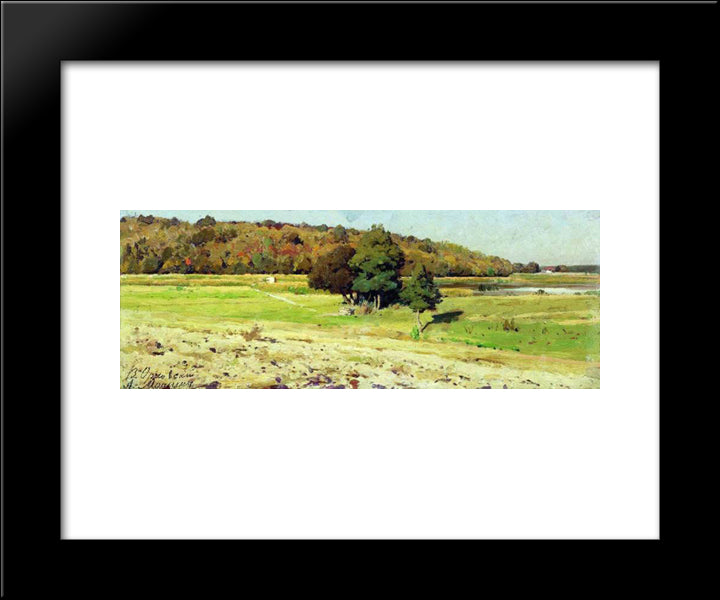 Autumn Landscape 20x24 Black Modern Wood Framed Art Print Poster by Orlovsky, Volodymyr
